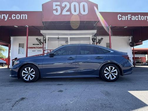 Blue Lagoon Pea 2025 Honda Civic LX