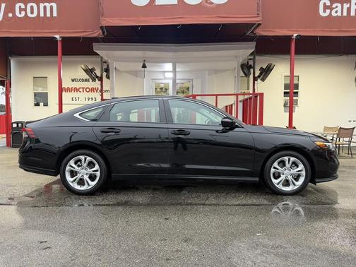 Crystal Black P 2025 Honda Accord LX 1.5T