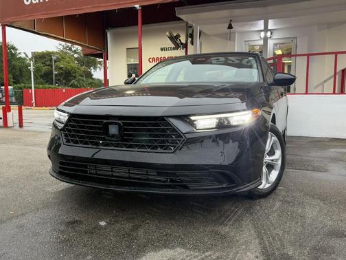 Crystal Black P 2025 Honda Accord LX 1.5T