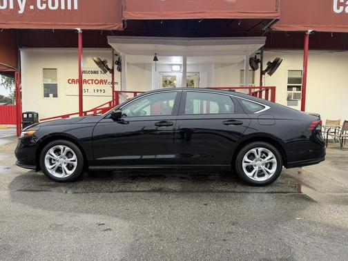 Crystal Black P 2025 Honda Accord LX 1.5T