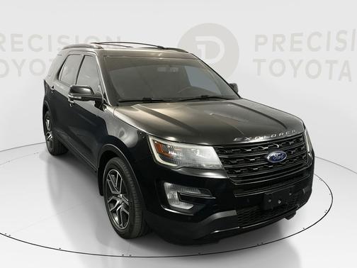 Shadow Black 2017 Ford Explorer Sport
