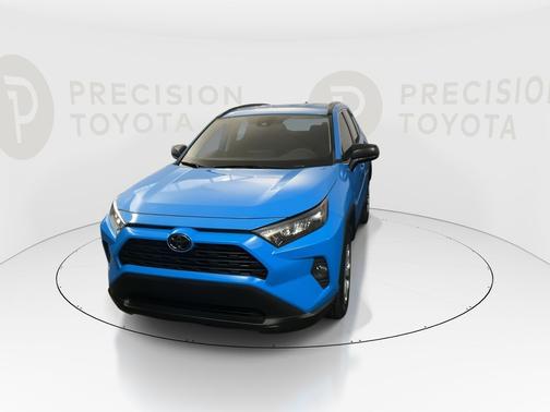 Blue Flame 2021 Toyota RAV4 LE