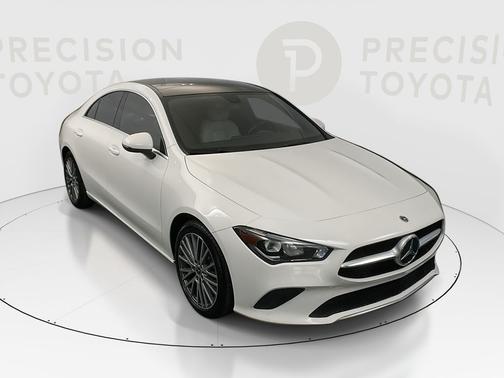 Digital White Metallic 2021 Mercedes-Benz CLA 250 CLA 250