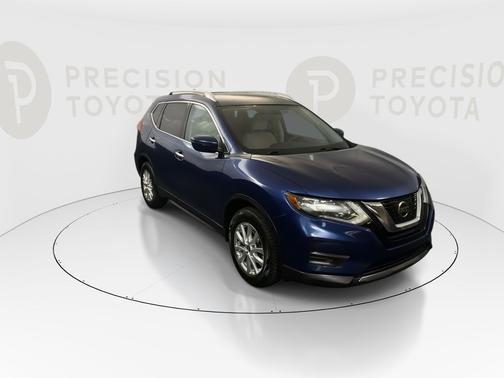 Caspian Blue 2017 Nissan Rogue SV