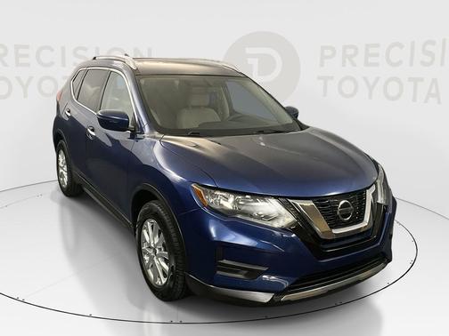 Caspian Blue 2017 Nissan Rogue SV