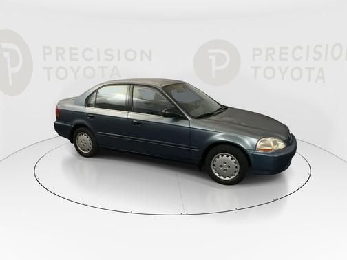 Cyclone Blue Metallic 1997 Honda Civic DX