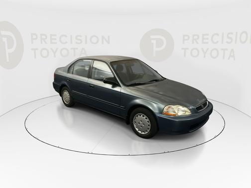 Cyclone Blue Metallic 1997 Honda Civic DX