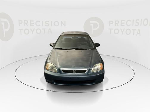 Cyclone Blue Metallic 1997 Honda Civic DX