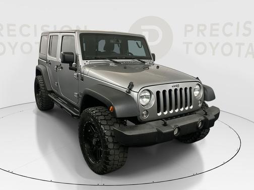 Billet Silver Metallic Clearcoat 2018 Jeep Wrangler JK Unlimited Sport