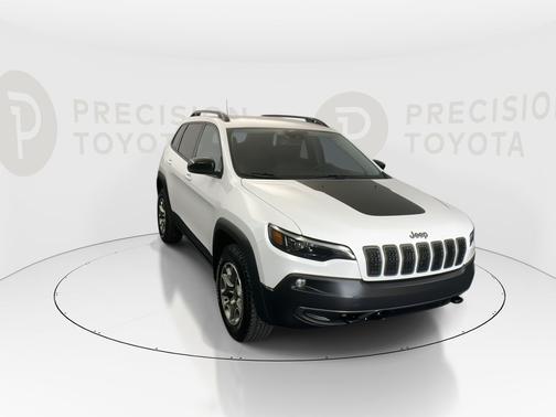 Bright White Clearcoat 2022 Jeep Cherokee Trailhawk