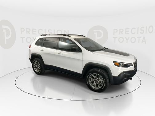 Bright White Clearcoat 2022 Jeep Cherokee Trailhawk