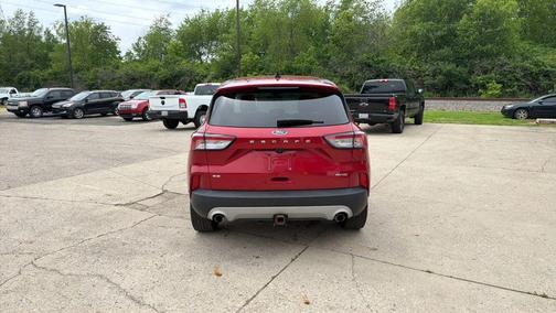 Red 2021 Ford Escape SE