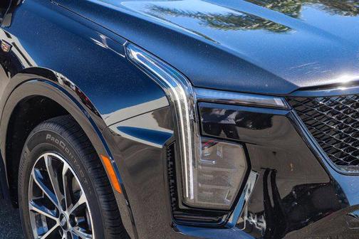 Stellar Black Metallic 2024 Cadillac XT4 Sport