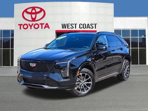Stellar Black Metallic 2024 Cadillac XT4 Sport