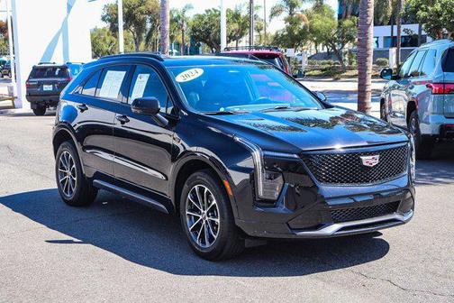 Stellar Black Metallic 2024 Cadillac XT4 Sport