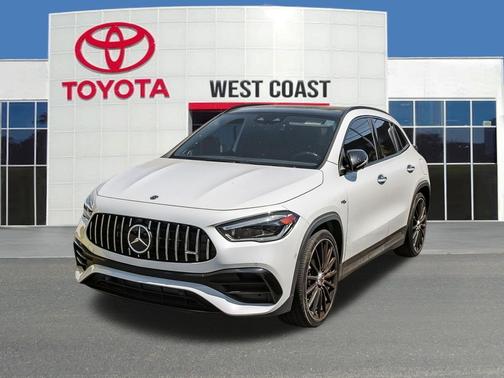 Digital White Metallic 2023 Mercedes-Benz AMG GLA 45 Base 4MATIC