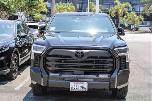 Midnight Black Metallic 2025 Toyota Tundra Limited