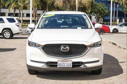 Snowflake White Pearl Mica 2018 Mazda CX-5 Sport