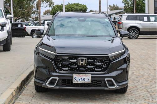 Crystal Black Pearl 2024 Honda CR-V Hybrid Sport Touring AWD