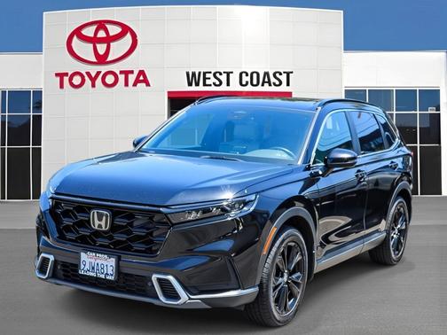 Crystal Black Pearl 2024 Honda CR-V Hybrid Sport Touring AWD