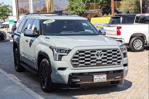 Lunar Rock 2026 Toyota Sequoia 1794 Edition