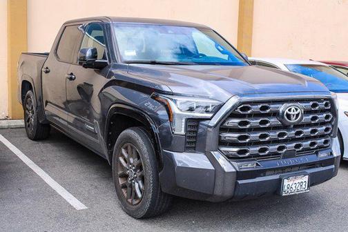 Magnetic Gray Metallic 2023 Toyota Tundra Platinum