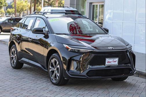 Black 2024 Toyota bZ4X XLE