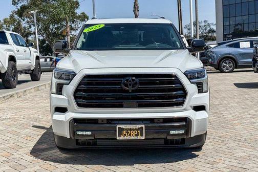 Wind Chill Pearl 2024 Toyota Sequoia Limited