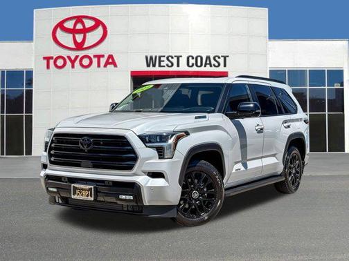 Wind Chill Pearl 2024 Toyota Sequoia Limited