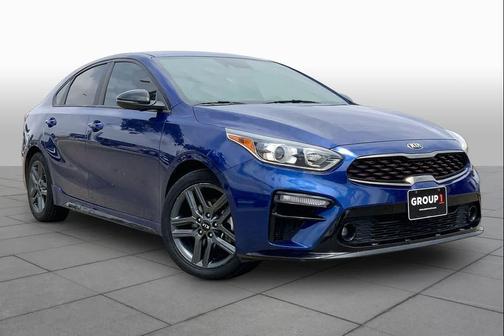 Deep Sea Blue 2021 Kia Forte GT-Line