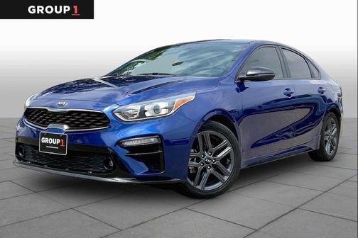 Deep Sea Blue 2021 Kia Forte GT-Line