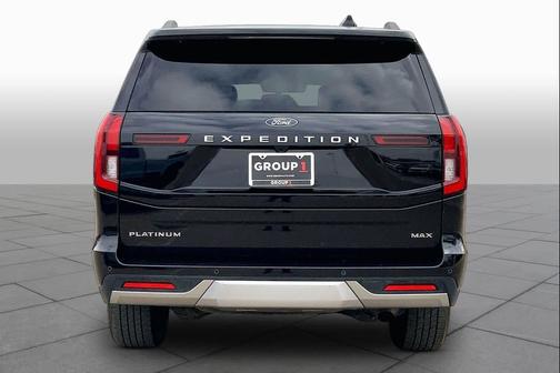 Agate Black Metallic 2025 Ford Expedition Max Platinum