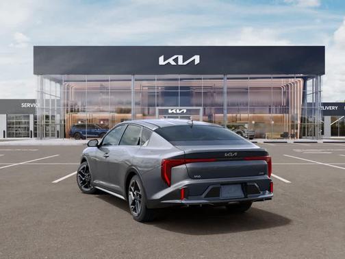 Steel Gray 2026 Kia K4 GT-Line