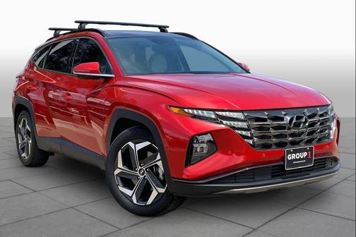 Calypso Red 2023 Hyundai TUCSON Limited