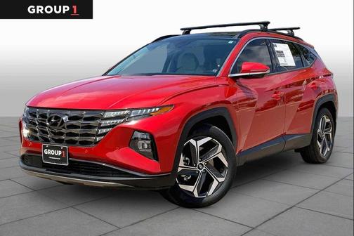 Calypso Red 2023 Hyundai TUCSON Limited