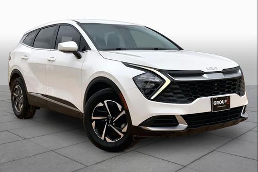 Snow White Pearl 2023 Kia Sportage Hybrid LX