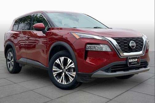 Scarlet Ember Tintcoat 2021 Nissan Rogue SV