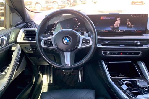 Black Sapphire Metallic 2024 BMW X6 xDrive40i