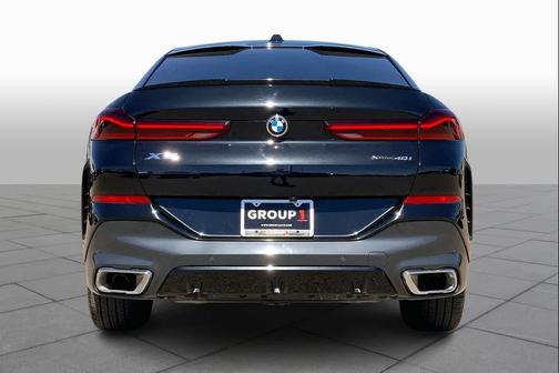 Black Sapphire Metallic 2024 BMW X6 xDrive40i