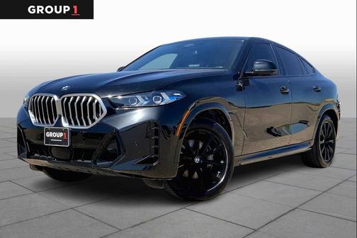 Black Sapphire Metallic 2024 BMW X6 xDrive40i
