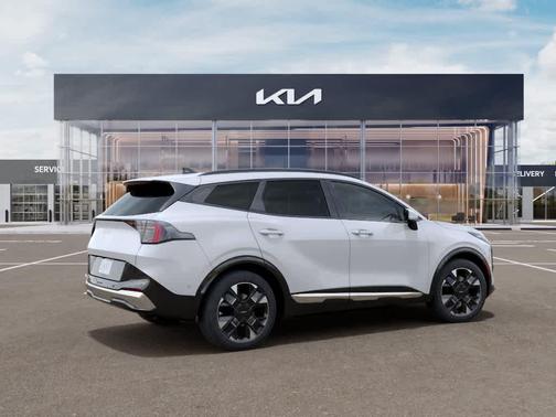 Snow White Pearl 2027 Kia Sportage Hybrid SX-Prestige