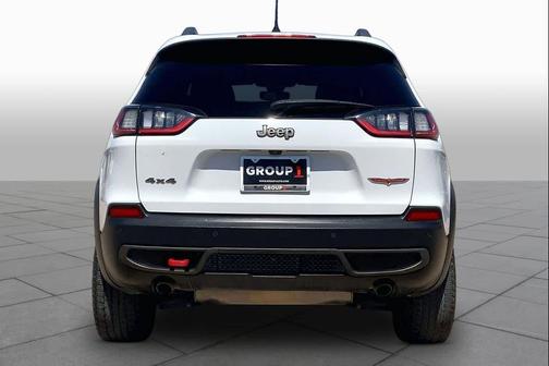 Bright White Clearcoat 2020 Jeep Cherokee Trailhawk