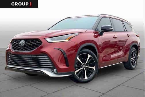 Ruby Flare Pearl 2022 Toyota Highlander XSE