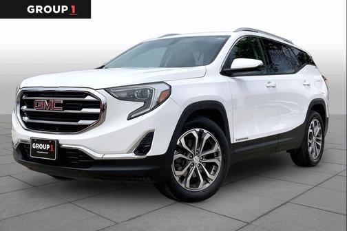 Summit White 2018 GMC Terrain SLT