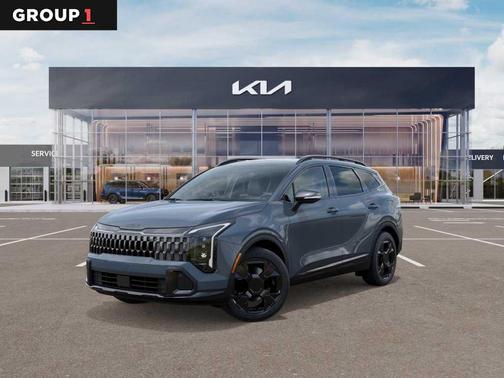 Heritage Blue 2027 Kia Sportage Hybrid X-Line