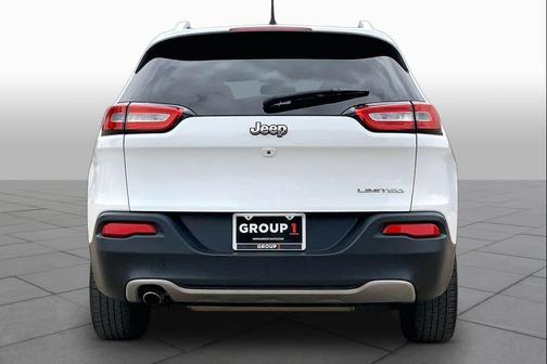 Bright White Clearcoat 2016 Jeep Cherokee Limited