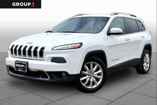 Bright White Clearcoat 2016 Jeep Cherokee Limited