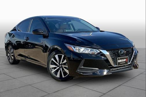 Super Black 2023 Nissan Sentra SV
