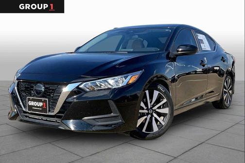 Super Black 2023 Nissan Sentra SV