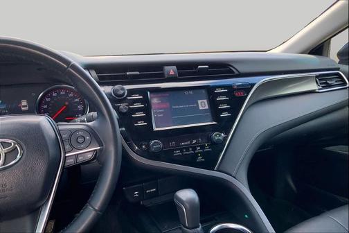 Midnight Black Metallic 2018 Toyota Camry XSE